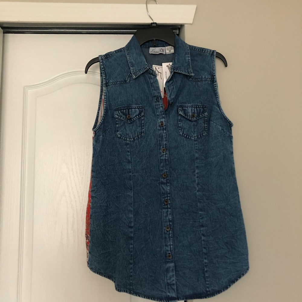 Denim shirt